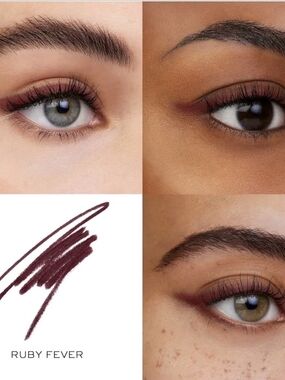 Lancome Le Stylo Waterproof #10 Ruby Fever Eye Pencil Deep Ruby Plum Eye Liner